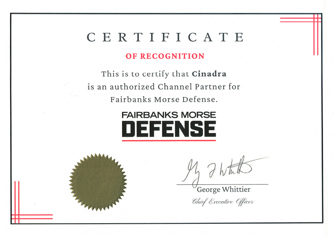 Certificação Fairbanks